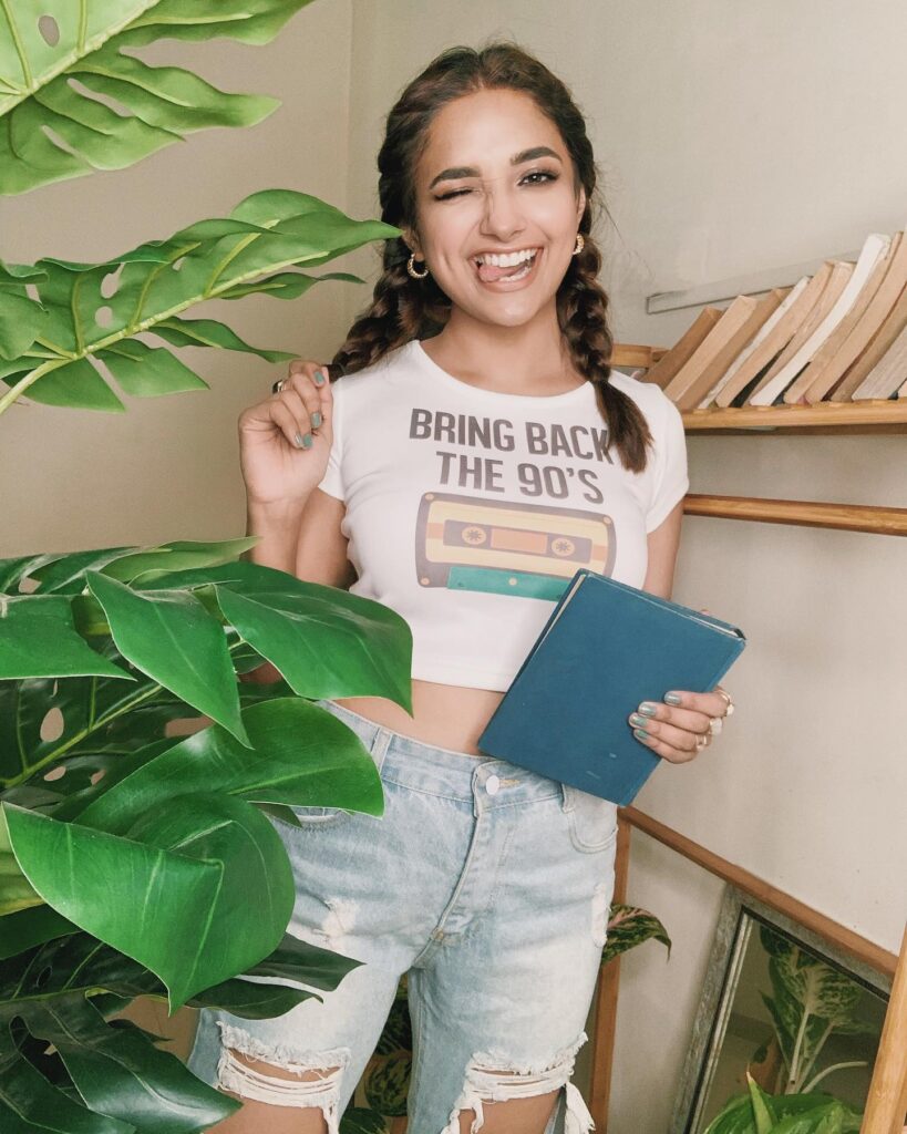 Jiya Shankar short dress