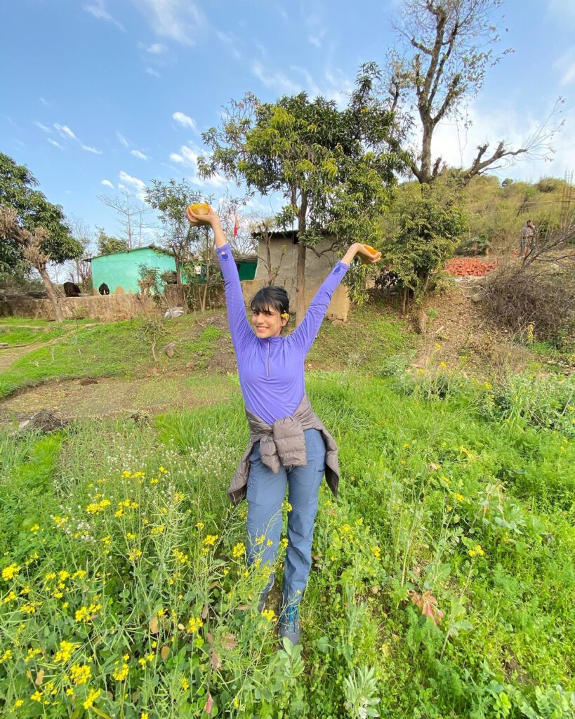 Medha Rana kiss scene