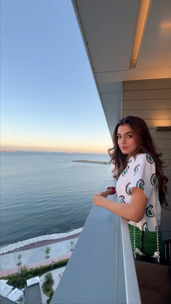 Laiba Khan gym outfit