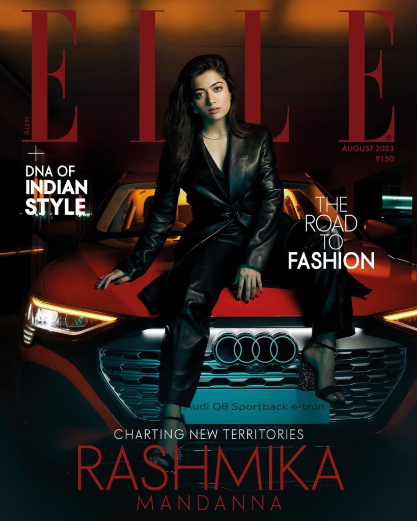 Rashmika Mandanna bra color