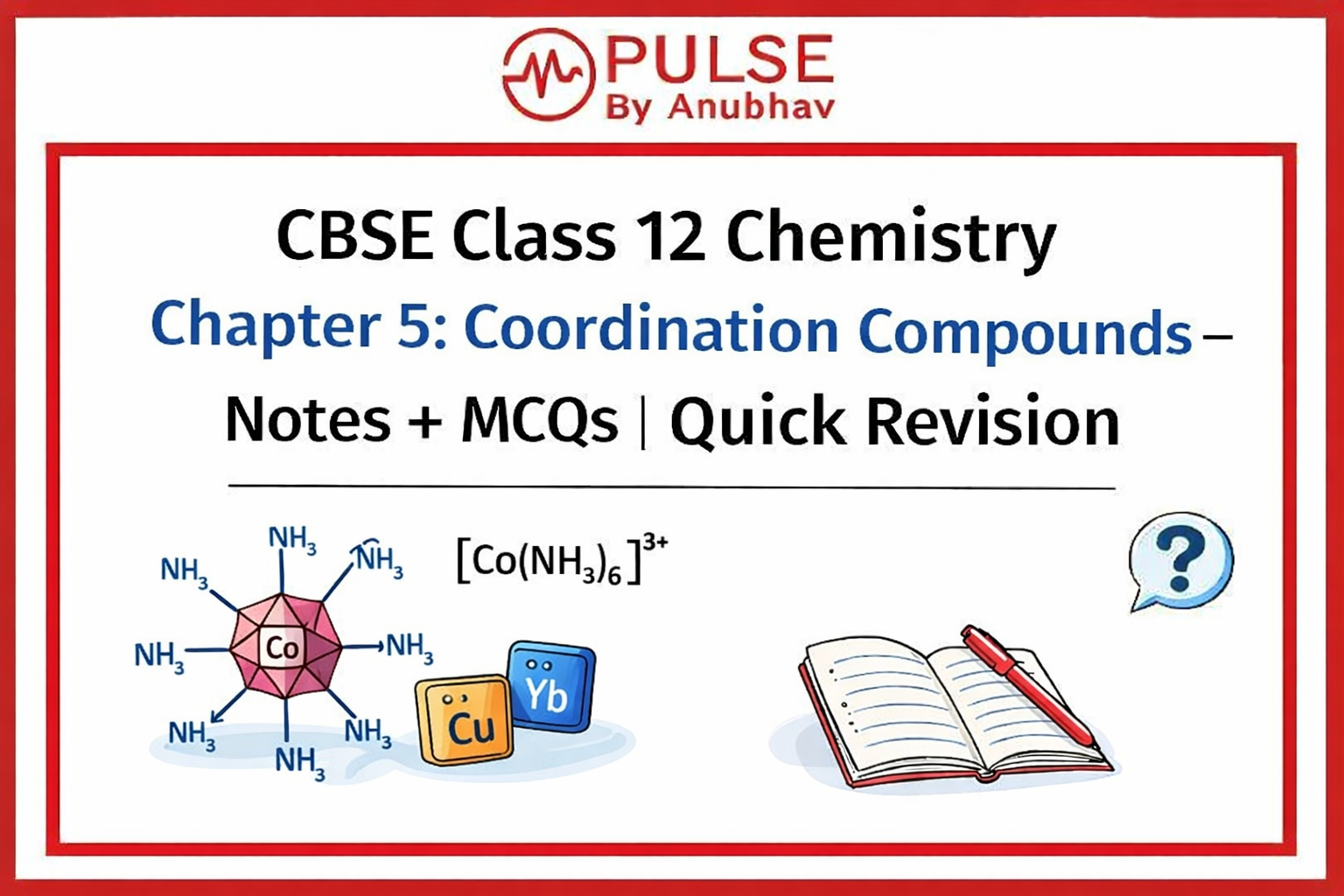 Previous Year questions on Coordination Compounds Class 12 with answers Class 12 Chemistry Chapter 5 Notes coordination compounds Class 12 Chemistry CH 5 coordination compounds NCERT Solutions Coordination Compounds Previous Year questions PDF download Class 12 Class 12 Chemistry Chapter 5 notes PDF Class 12 Chemistry CH 5 Coordination Compounds NCERT PDF Class 12 Chemistry chapter 5 Intext Questions Solutions Class 12 Chemistry coordination compounds Important Topics Class 12 Chemistry coordination compounds Notes PDF Coordination compounds Class 12 notes PW PDF Coordination compounds Class 12 Notes Handwritten Notes of Coordination Compounds Class 12 PDF download Handwritten Coordination compounds Class 12 NCERT Class 12 Chemistry Coordination Compounds NCERT PDF Previous Year questions on Coordination Compounds Class 12 with answers Coordination Compounds Class 12 PPT Coordination compounds notes learn CBSE Coordination compounds notes pdf Class 12 Chemistry coordination compounds Notes PDF Coordination compounds Class 12 Notes Class 12 Chemistry co-ordination compounds Notes hsslive Coordination compounds notes pdf B sc 2nd year Coordination Compounds notes HSC Class 12 Chemistry Coordination Compounds Notes Handwritten