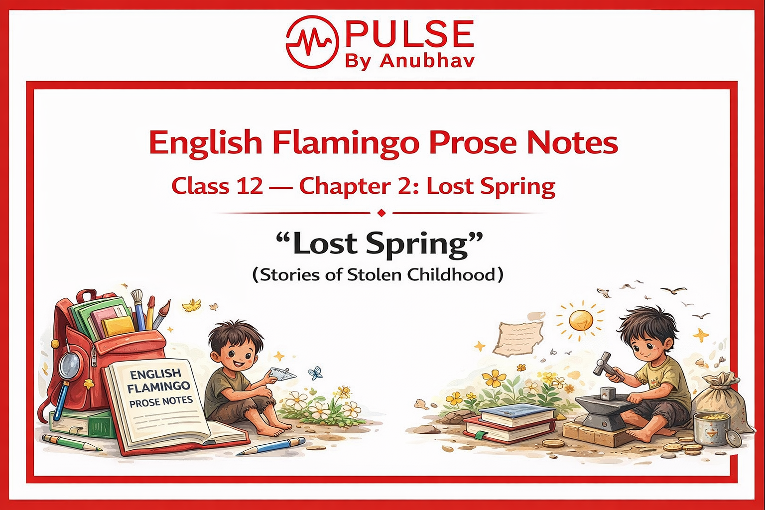 Class 12 English Chapter 2 Lost Spring question answers Class 12 English chapter 2 Lost Spring Summary Lost Spring Class 12 Notes PDF Class 12 english chapter 2 lost spring introduction Class 12 English chapter 2 summary Flamingo Summary of Lost Spring in 150 Words English Class 12 Chapter 2 question answers Theme of chapter Lost Spring Class 12 Lost spring stories of stolen childhood summary Lost spring stories of stolen childhood notes Lost spring stories of stolen childhood mcq Lost spring stories of stolen childhood answers Lost Spring stories of stolen childhood themes Lost Spring Class 12 question answers Summary of Lost Spring in 150 words Summary of Lost Spring in 100 words