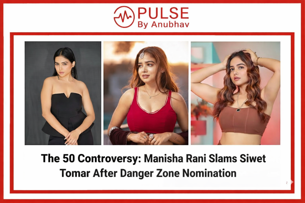 The 50 reality show India host name
The 50 reality show India contestants name with photo
The 50 reality show india which ott platform
The 50 reality show India timing
The 50 reality show india episodes
The 50 reality show India wikipedia
The 50 reality show India where to watch
The 50 reality show time
Manisha Rani age
Manisha Rani instagram
TV shows with Manisha Rani
Manisha Rani News
Manisha Rani songs
Manisha Rani Husband
Manisha Rani Height
Manisha Rani New show