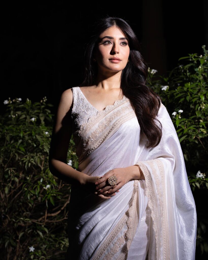 Kritika Kamra in saree