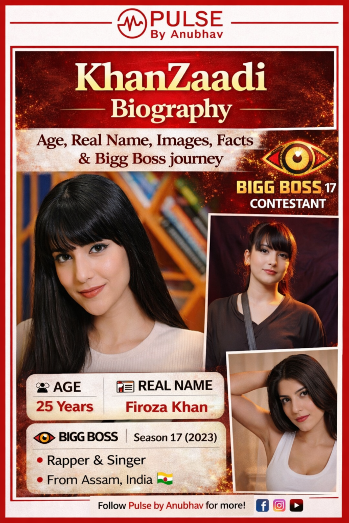 KhanZaadi biography
KhanZaadi real name
Firoza Khan biography
KhanZaadi age
KhanZaadi rapper
KhanZaadi songs
KhanZaadi Bigg Boss 17
KhanZaadi The 50
KhanZaadi MTV Hustle
who is KhanZaadi
KhanZaadi Bigg Boss 17 contestant
Firoza Khan rapper biography
KhanZaadi MTV Hustle 2.0 contestant
KhanZaadi Splitsvilla 15 contestant
KhanZaadi songs list
KhanZaadi career and biography
KhanZaadi age height and real name
KhanZaadi reality show journey
KhanZaadi The 50 contestant 2026
KhanZaadi latest news
KhanZaadi controversy
KhanZaadi reality show update
KhanZaadi Biography
KhanZaadi Bigg Boss fame
Khanzaadi age
Khanzaadi boyfriend
Khanzaadi hot
Khanzaadi in Bigg Boss
Khanzaadi religion
Khanzaadi wikipedia
Khanzaadi The 50
Khanzaadi azaadi