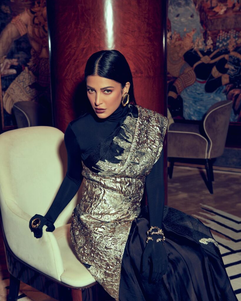 Shruti Haasan in saree