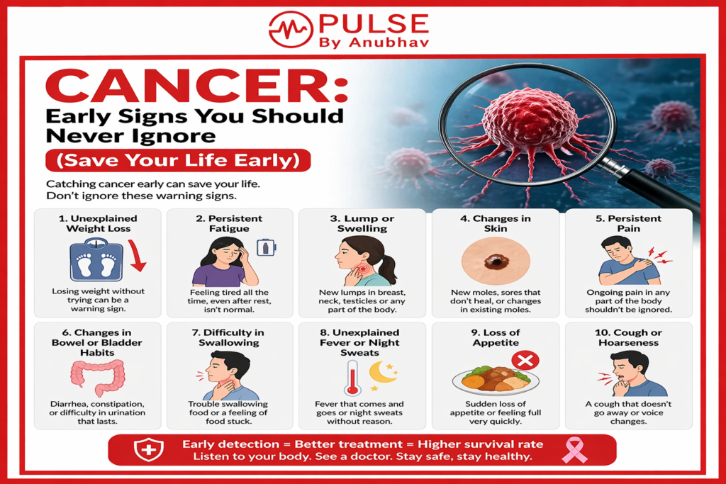 cancer causes and prevention
early signs of cancer in body
how cancer spreads in the body
types of cancer and symptoms
best treatment for cancer 2026
chemotherapy vs immunotherapy difference
how to detect cancer early
cancer risk factors and prevention
most common cancers in India
cancer screening tests list
is cancer curable in early stage
modern cancer treatment options
pembrolizumab uses and cost in India
side effects of chemotherapy
how to prevent cancer naturally
Warning signs of cancer in your body
Signs you don 't have cancer
Early signs of cancer growing in your body
7 warning signs of cancer CAUTION
Signs you don t have cancer female
20 signs of cancer
Early signs of cancer in women
How to check if you have cancer at home