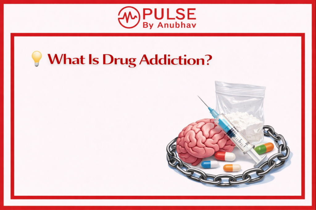 Drug Addiction meaning
Drug Addiction causes and symptoms
How to overcome Drug Addiction
Drug Addiction treatment in India
Signs of Drug Addiction in youth
Effects of Drug Addiction on brain
Withdrawal symptoms of Drug Addiction
Best medicines for Drug Addiction
How Drug Addiction starts
Prevention of Drug Addiction
Types of Drug Addiction explained
Natural ways to recover from Drug Addiction
Drug Addiction vs dependence
Long term effects of drug abuse
Rehabilitation for Drug Addiction