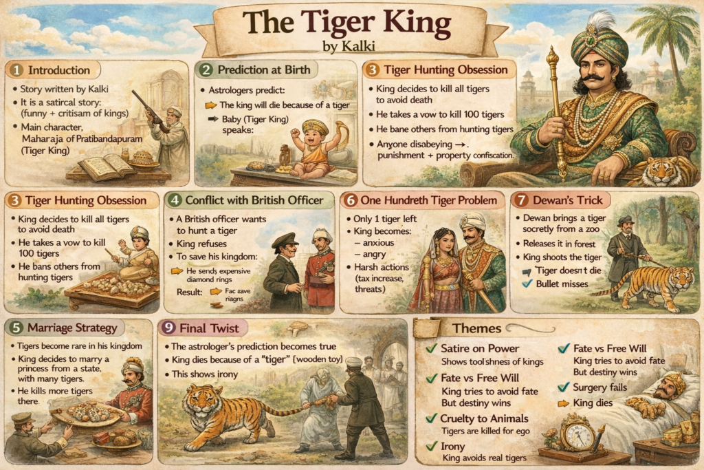 Class 12 English Vistas Chapter 2 the Tiger King Summary
The Tiger King Class 12 Question Answers
Message of the Tiger King Class 12
The tiger King Class 12 question Answers Important
Summary of the Tiger King Class 12
The tiger King about the author Class 12
The Tiger King Class 12 Project File PDF
Class 12 vistas chapter 2 word meaning
Summary of the Tiger King in 150 words
Summary of the Tiger King in 100 words
Journey to the end of the Earth Summary
The Tiger King Class 12 Question Answers
The tiger King story
Conclusion of the Tiger King
The Tiger King introduction
The tiger King Chapter