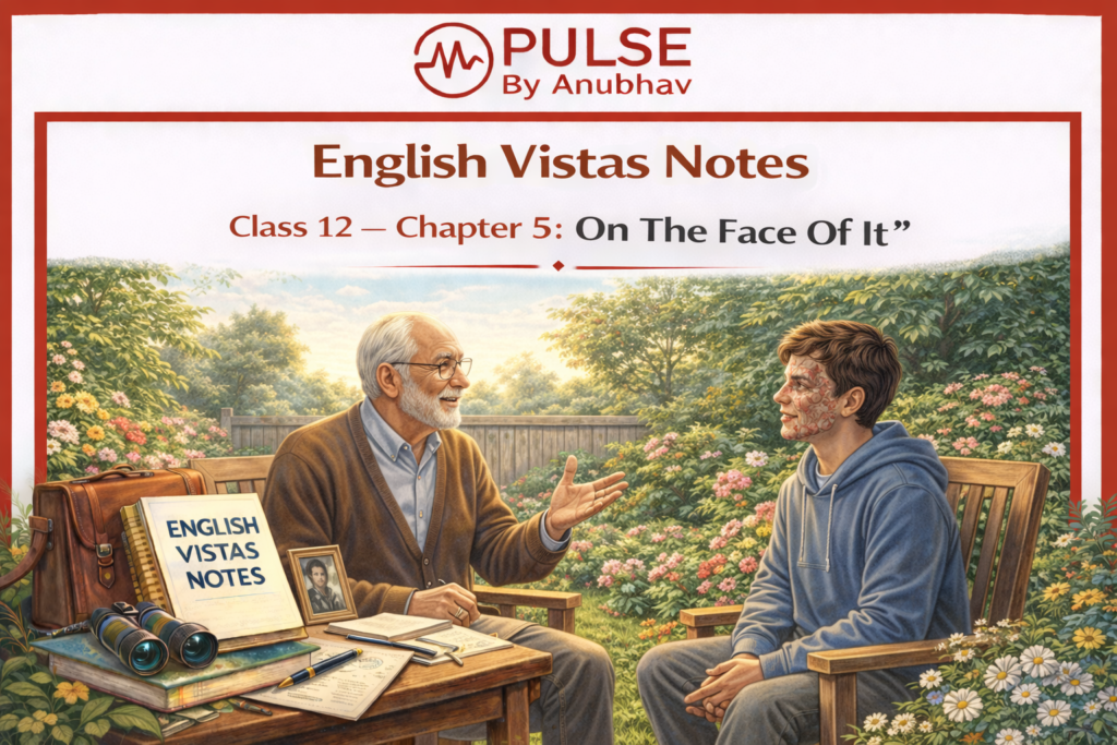 English vistas notes class 12 chapter 5 on the face of it questions
English vistas notes class 12 chapter 5 on the face of it solutions
Class 12 English Chapter 5 on the Face of It question answer
Class 12 English Vistas Chapter 5 summary on the Face of It
Class 12 English Vistas Chapter 5 on the face of it Question answer
Class 12 English on the Face of It short Summary
Class 12 English Vistas chapter 6 Summary
Class 12 on the face of It PDF
Class 12 chapter 5 on the face of it summary
Class 12 chapter 5 on the face of it notes
Class 12 chapter 5 on the face of it pdf
Class 12 chapter 5 on the face of it solutions
Class 12 chapter 5 on the face of it mr lamb
On the face of It question Answers
On the face of it summary
On the face of It project File Class 12 pdf