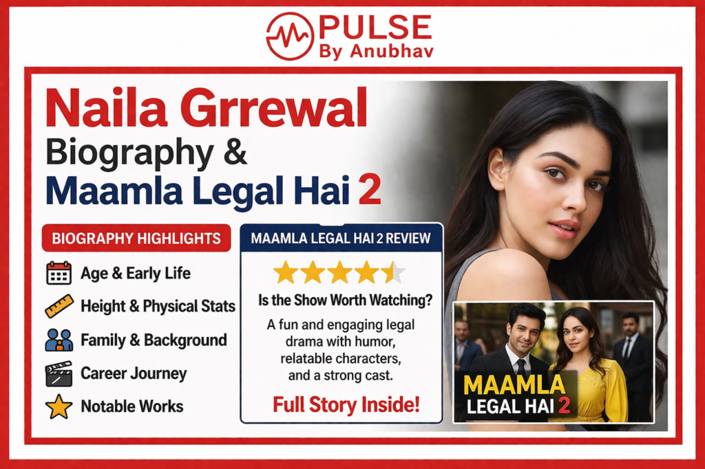 Naila Grewal religion
Naila Grewal Net Worth
Naila Grewal birth place
Naila grewal father
Naila Grewal Family
Naila Grewal sister
Naila Grrewal in Tamasha
Naila Grrewal movies and TV shows
Naila Grrewal biography
Naila Grrewal age and height
Naila Grrewal boyfriend name
Naila Grrewal family details
Naila Grrewal movies and shows list
Naila Grrewal Tamasha role
Naila Grrewal Maamla Legal Hai Season 2
Naila Grrewal net worth 2026
Naila Grrewal Instagram
Naila Grrewal education and background
Maamla Legal Hai 2 review
Maamla Legal Hai Season 2 cast
Ananya Shroff actress name
Is Maamla Legal Hai 2 worth watching
Naila Grrewal latest news