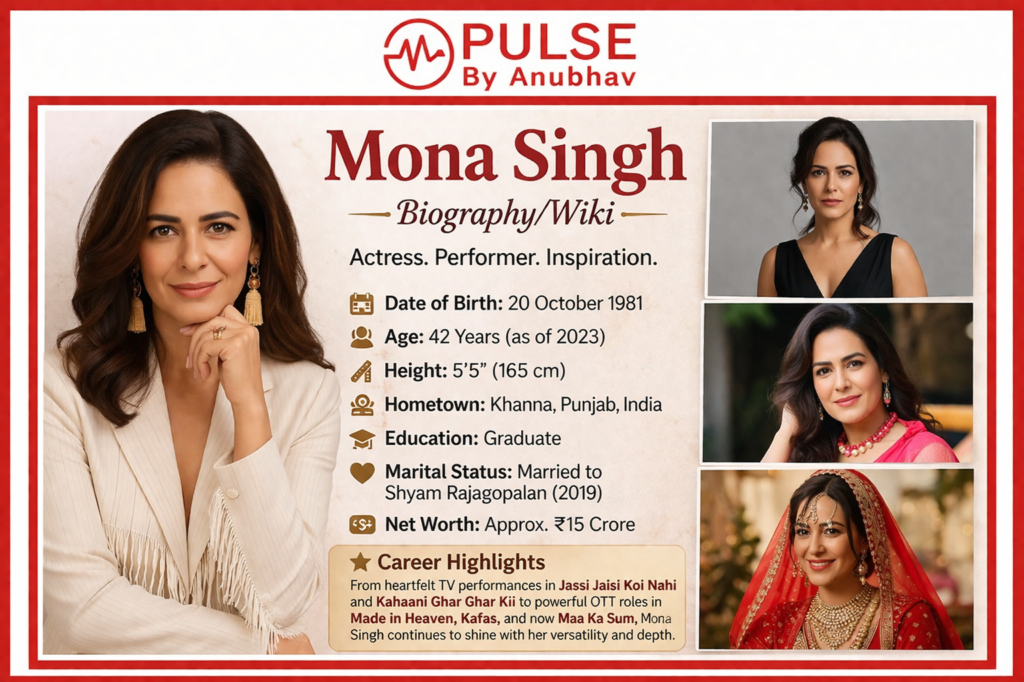 Mona Singh husband
Mona Singh net worth
Mona Singh first husband
Mona Singh age
Mona Singh children
Mona Singh husband age
Mona Singh net worth in rupees
Shyam Rajagopalan age
Mona Singh biography
Mona Singh age and husband
Mona Singh net worth 2026
Mona Singh movies and web series list
Mona Singh Maa Ka Sum role
Mona Singh height and family
Mona Singh TV shows list
Mona Singh latest news
Mona Singh OTT shows
Mona Singh career journey