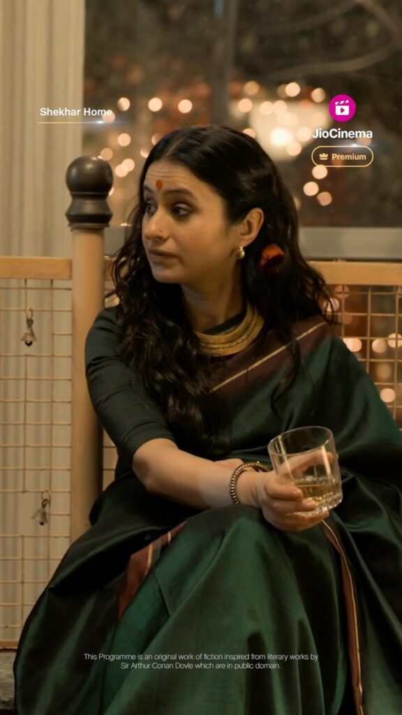 Rasika Dugal in saree