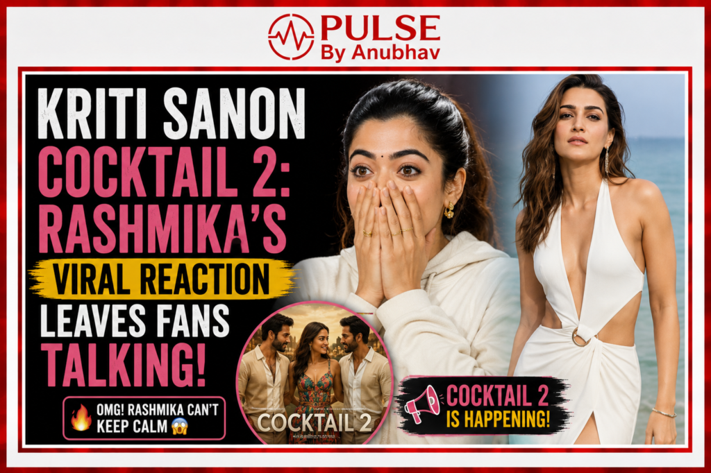 Kriti Sanon Cocktail 2
Kriti Sanon Cocktail 2 trailer
Kriti Sanon Cocktail 2 story
Kriti Sanon Cocktail 2 cast
Kriti Sanon Cocktail 2 release date
Kriti Sanon Cocktail 2 viral moment
Rashmika Mandanna Cocktail 2
Shahid Kapoor Kriti Sanon Cocktail 2
Cocktail 2 movie explained
Cocktail 2 collection
Cocktail 2 shooting location
Where is Cocktail 2 shot
Cocktail 2 Sicily location
Cocktail 2 songs Mashooka
Cocktail 2 Tujhko song
Cocktail 2 trailer reaction
Kriti Sanon latest movie
Kriti Sanon upcoming movies
Cocktail franchise movies
Pulse by Anubhav entertainment
