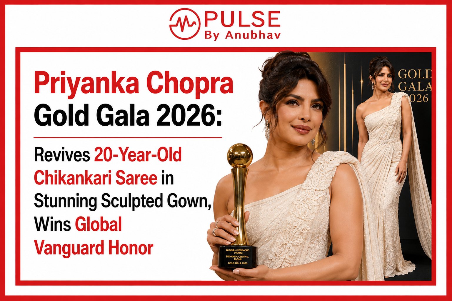 Priyanka Chopra biography Priyanka Chopra movies Priyanka Chopra movies and TV shows Priyanka Chopra songs Priyanka Chopra wedding Priyanka Chopra husband Priyanka Chopra age Priyanka Chopra net worth Priyanka Chopra Gold Gala 2026 Priyanka Chopra Gold Gala 2026 look Priyanka Chopra chikankari saree gown Priyanka Chopra Amit Aggarwal couture Priyanka Chopra Global Vanguard Award 2026 Why Priyanka Chopra skipped Met Gala 2026 Priyanka Chopra Gold House Gala outfit details Priyanka Chopra latest photos Gold Gala Priyanka Chopra heritage couture look Priyanka Chopra international fashion 2026