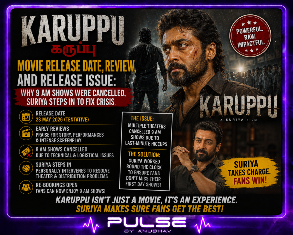 Karuppu movie release issue
Karuppu release issue
Karuppu release date
Karuppu movie release date 2026
Cast of Karuppu
Karuppu movie story
Karuppu movie trailer
Karuppu heroine
karuppu movie release
karuppu movie release date
karuppu movie
karuppu release issue
karuppu review
karuppu release date
rj balaji
karuppu movie release
karuppu movie release date
karuppu movie review
karuppu release issue explained
why karuppu 9 am shows cancelled
karuppu movie latest update
suriya karuppu movie news
rj balaji karuppu statement
karuppu advance booking collection
karuppu evening show timing
karuppu tamil movie release delay
trisha suriya karuppu film