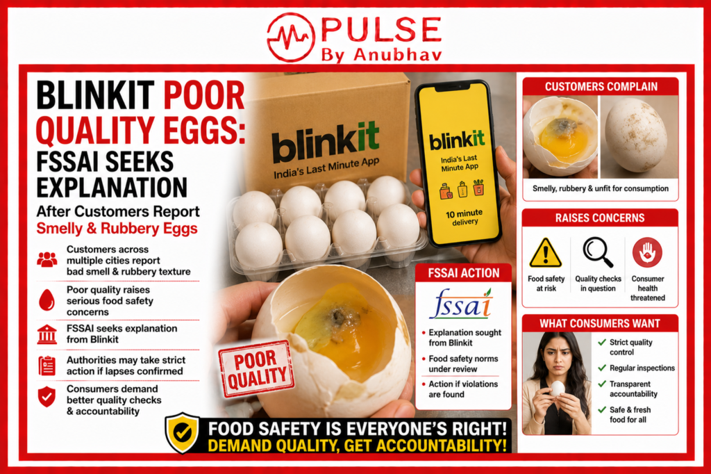 Poor egg quality treatment
What could be causing poor egg quality in a younger woman
Signs of good egg quality
Poor egg quality success stories
Poor egg quality symptoms
How to check egg quality in female
Can i get pregnant with poor egg quality
Signs of bad egg quality reddit
Blinkit seller
Blinkit store
Blinkit login
Blinkit download
Blinkit near me
Blinkit Store app
Blinkit careers
Blinkit app
Blinkit poor quality eggs complaint
FSSAI notice to Blinkit
Smelly eggs delivered online
Blinkit egg controversy explained
Rubbery eggs complaint Blinkit
How to check egg freshness at home
FSSAI egg storage guidelines
Are online grocery eggs safe
Blinkit customer complaints today
Health benefits of eating eggs daily
How to store eggs properly
Online grocery food safety India
FSSAI action against Blinkit
Egg freshness water test explained
Poor quality eggs sold online