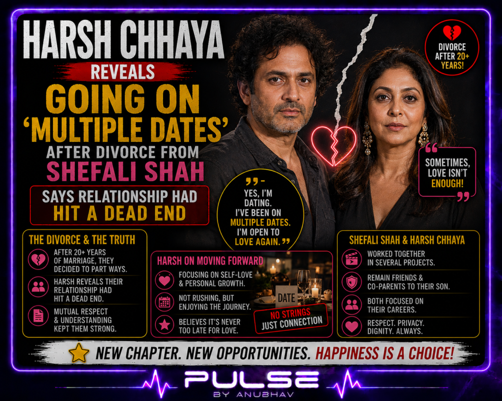 Shefali Shah biography
Shefali Shah first movie
Shefali Shah marriage
Shefali Shah movies and TV shows
Shefali Shah husband
Shefali Shah series
Shefali Shah age
Shefali Shah kids
Harsh Chhaya divorce
Harsh Chhaya Shefali Shah relationship
Harsh Chhaya multiple dates after divorce
Harsh Chhaya latest interview
Shefali Shah ex husband
Harsh Chhaya on separation
Harsh Chhaya rebound dating
Harsh Chhaya relationship statement
Harsh Chhaya viral interview
Harsh Chhaya and Shefali Shah marriage
Why did Harsh Chhaya and Shefali Shah separate
Harsh Chhaya divorce comments
Harsh Chhaya emotional interview
Harsh Chhaya news today
Harsh Chhaya personal life
Shefali Shah divorce story
Harsh Chhaya on relationships
Harsh Chhaya Undekhi Season 4
Harsh Chhaya life after divorce
Harsh Chhaya says relationship hit a dead end