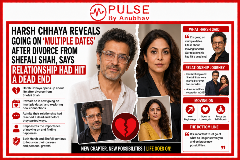 Shefali Shah biography
Shefali Shah first movie
Shefali Shah marriage
Shefali Shah movies and TV shows
Shefali Shah husband
Shefali Shah series
Shefali Shah age
Shefali Shah kids
Harsh Chhaya divorce
Harsh Chhaya Shefali Shah relationship
Harsh Chhaya multiple dates after divorce
Harsh Chhaya latest interview
Shefali Shah ex husband
Harsh Chhaya on separation
Harsh Chhaya rebound dating
Harsh Chhaya relationship statement
Harsh Chhaya viral interview
Harsh Chhaya and Shefali Shah marriage
Why did Harsh Chhaya and Shefali Shah separate
Harsh Chhaya divorce comments
Harsh Chhaya emotional interview
Harsh Chhaya news today
Harsh Chhaya personal life
Shefali Shah divorce story
Harsh Chhaya on relationships
Harsh Chhaya Undekhi Season 4
Harsh Chhaya life after divorce
Harsh Chhaya says relationship hit a dead end