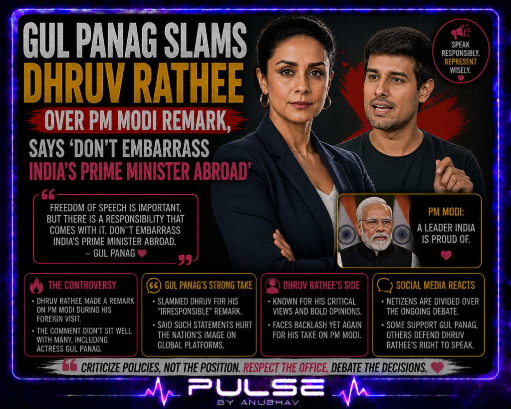 Gul Panag web series
Gul Panag husband
Gul Panag height
Gul Panag movies
Gul Panag age
Gul Panag movies and tv shows
Gul Panag wikipedia
Gul Panag religion
Gul Panag Dhruv Rathee controversy
Gul Panag on PM Modi
Dhruv Rathee PM Modi comment
Gul Panag reaction viral
PM Modi Norway journalist video
Gul Panag latest news
Dhruv Rathee controversy today
Gul Panag political statement
PM Modi foreign visit controversy
Gul Panag Twitter reaction
Dhruv Rathee latest post
Gul Panag news today
PM Modi viral controversy
Gul Panag democracy statement
Dhruv Rathee criticized by Gul Panag