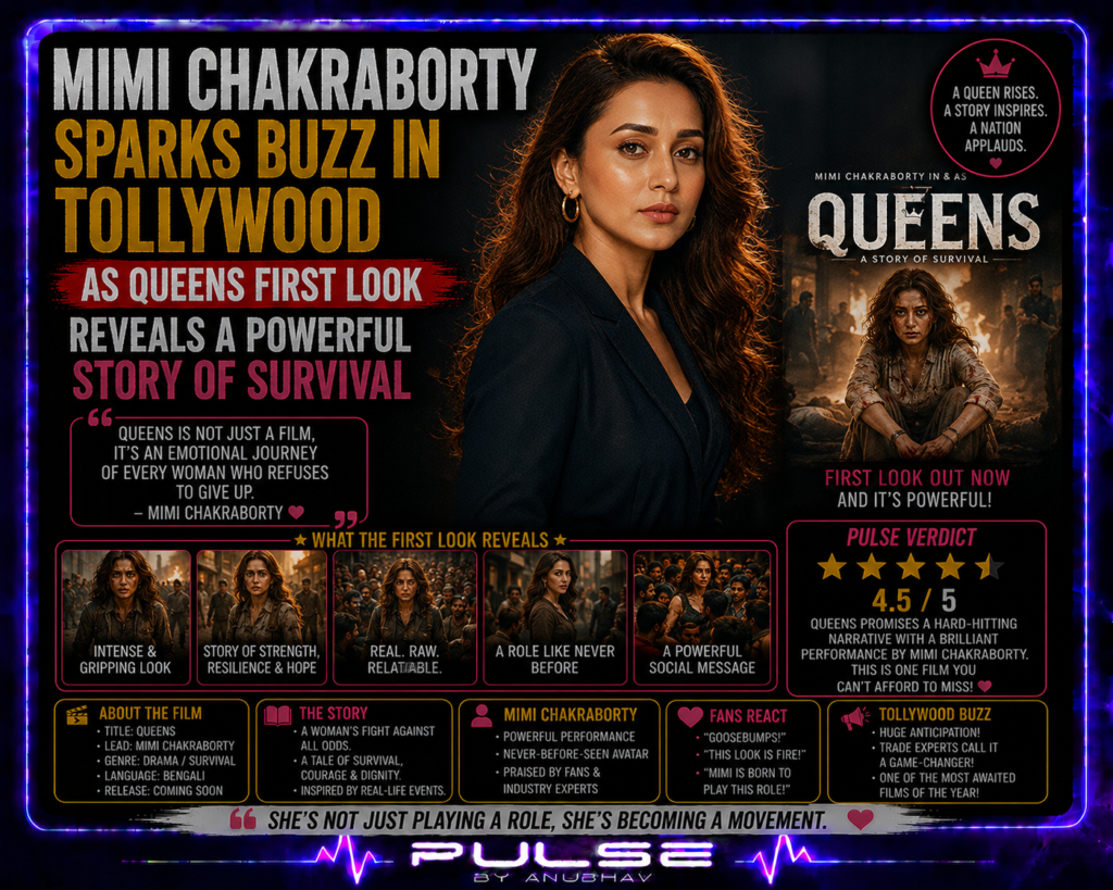Mimi Chakraborty porle Mone Jei
Mimi Chakraborty Husband
Mimi Chakraborty new song
Mimi Chakraborty children
Mimi Chakraborty movies
Mimi Chakraborty relationship
Mimi Chakraborty web series
Is Mimi Chakraborty married
Mimi Chakraborty Queens
Mimi Chakraborty new web series
Queens Hoichoi release date
Mimi Chakraborty OTT comeback
Queens Bengali web series cast
Subhashree Ganguly comment on Queens
Mimi Chakraborty Meera role
Nirjhar Mitra Queens series
Queens teaser reaction
Mimi Chakraborty upcoming projects
Queens North Bengal thriller
Mimi Chakraborty latest news
Raj Chakraborty Mimi Subhashree
Queens Hoichoi trailer
Mimi Chakraborty action scenes