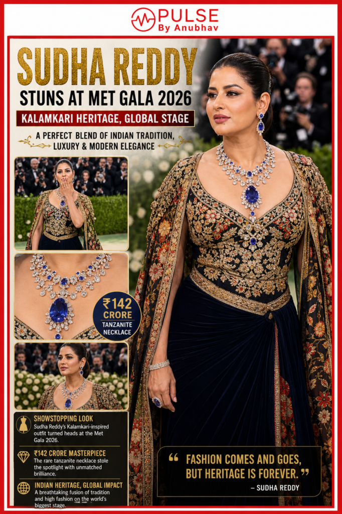 Met Gala 2026 tickets
Met Gala 2026 Jennie
Met Gala 2026 theme
Met Gala 2026 Host
Met gala 2026 heidi
Blackpink in met gala 2026
Met Gala 2026 Beyoncé
Met Gala 2026 Indian
Sudha Reddy biography
Sudha reddy movies
Sudha Reddy husband
Sudha Reddy father
Sudha Reddy net worth
Sudha Reddy wiki
Sudha Reddy age
MEIL Sudha Reddy
Sudha Reddy Met Gala 2026
Sudha Reddy necklace price
Sudha Reddy ₹142 crore necklace
Sudha Reddy Kalamkari outfit
Sudha Reddy Manish Malhotra dress
Sudha Reddy tanzanite necklace
Sudha Reddy Met Gala look details
Who is Sudha Reddy
Sudha Reddy net worth
Sudha Reddy jewellery collection
Met Gala 2026 best looks
Indian celebrities at Met Gala 2026
Sudha Reddy fashion style
Sudha Reddy Hyderabad billionaire
Sudha Reddy latest news