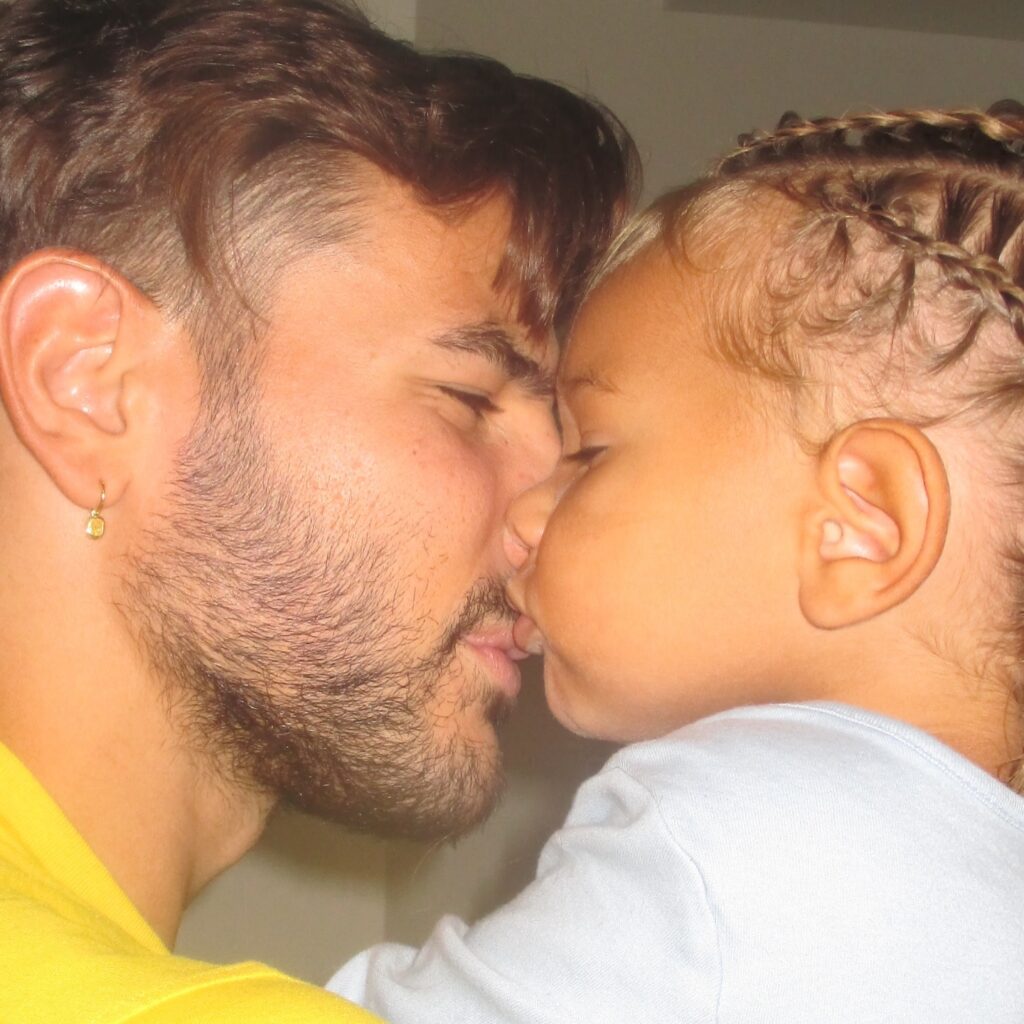 Theo Hernández and Zoe Cristofoli