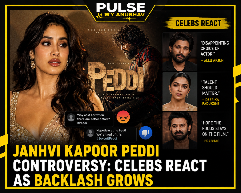 Jagapathi Babu defends Janhvi Kapoor amid Peddi backlash
