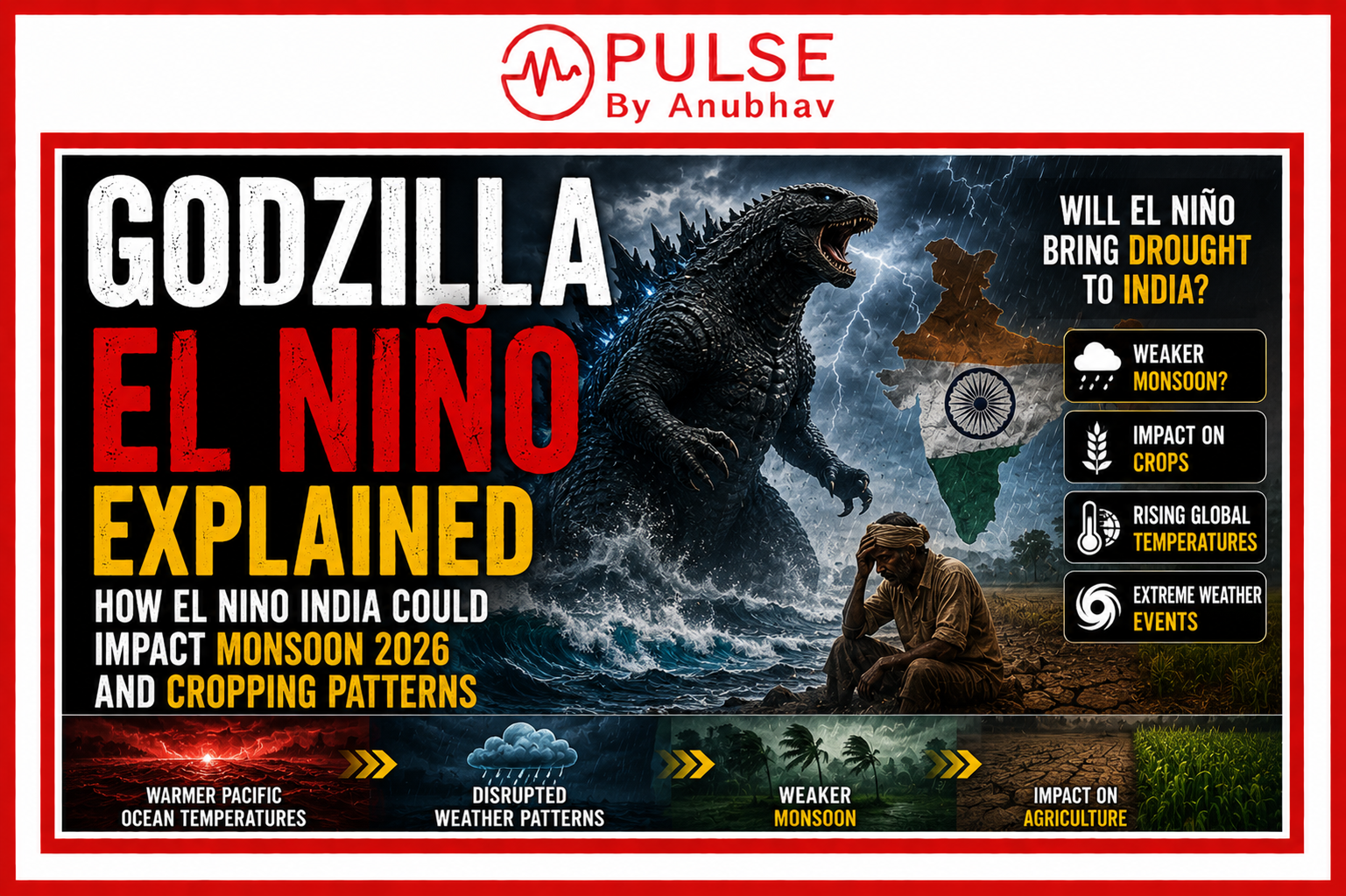godzilla el nino india impact