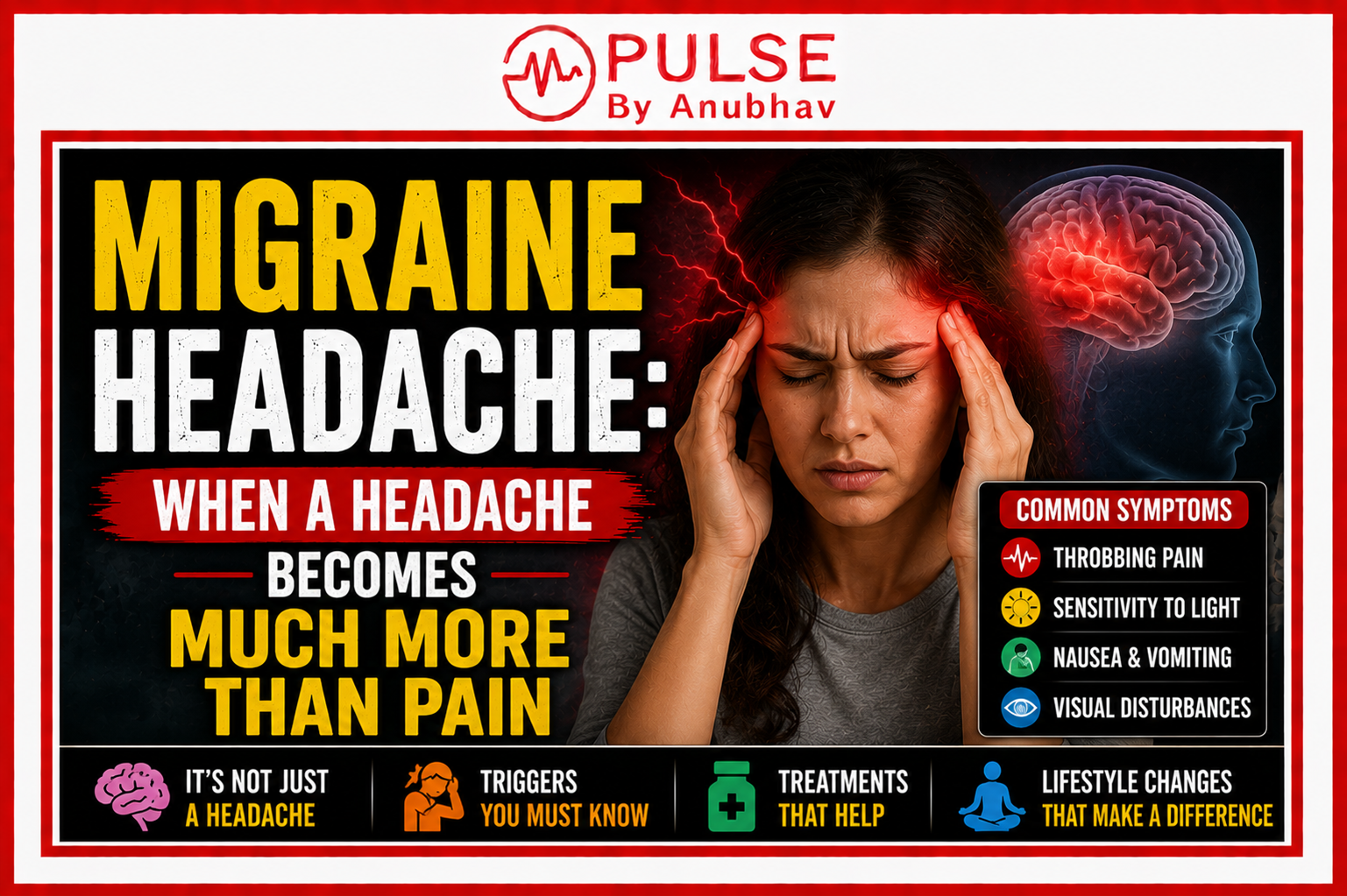 What causes migraines in females