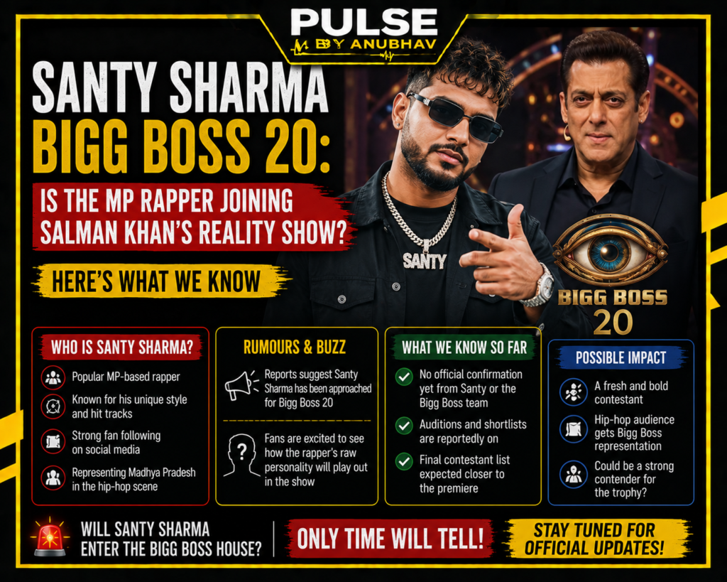 Santy sharma bigg boss