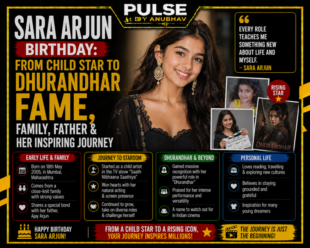 Sara Arjun father
Sara Arjun religion
Sara Arjun is hindu
Sara Arjun weight
Sara Arjun cast
Sara Arjun height in cm
Sara arjun biography in hindi
Sara Arjun height and weight
