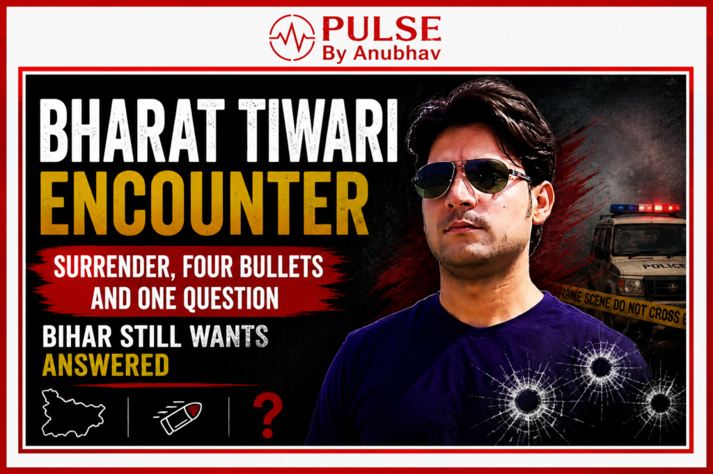 Bharat Tiwari encounter full story
Why was Bharat Tiwari shot after surrender
Bharat Tiwari Bhojpur encounter explained
Bharat Tiwari viral video
Bharat Tiwari Facebook Live video
Bharat Bhushan Tiwari death case
Bharat Tiwari encounter latest update
Bharat Tiwari family allegations
Bharat Tiwari mother statement
Bharat Tiwari surrender video
Bharat Tiwari fake encounter claims
Bhojpur encounter controversy
Bharat Tiwari encounter timeline
Bharat Tiwari police statement
Bharat Tiwari four bullets case
Billauti village Bharat Tiwari news
Why were four cops suspended in Bharat Tiwari case
Bharat Tiwari PMCH death update
Bihar Police Bharat Tiwari encounter
Bharat Tiwari investigation latest news
Mithilesh Tiwari on Bharat Tiwari encounter
Bharat Tiwari Bhojpur latest news
Bharat Tiwari protest and road block
Bharat Tiwari encounter truth
Bharat Tiwari case explained