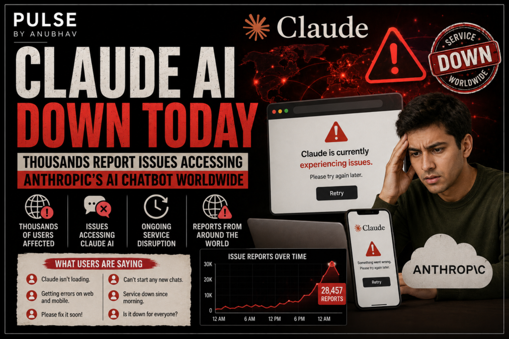 Claude not working
Claude down or not
Claude AI pricing
Claude ai login
Claude AI app
Claude AI download
Claude AI online
Claude AI free
Claude AI vs ChatGPT
Claude AI use
Claude AI down
Claude AI down today
Why is Claude AI not working
Claude outage June 2026
Anthropic Claude outage
Claude Chat not loading
Claude Code outage
Claude API down
Claude server status
Is Claude AI down right now
Claude AI alternative for coding
Best AI coding tools 2026
Cursor vs Claude Code
GitHub Copilot alternative
Claude desktop app issue
Anthropic service status
Claude login problem
Claude error fix
Claude AI outage update
Claude Code not working