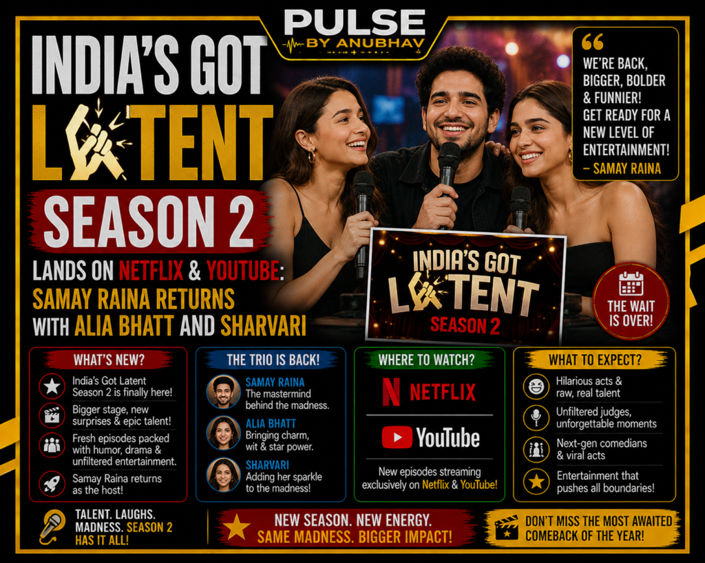 India's got latent season 2 netflix
Indias got latent netflix
India's Got Latent Season 2 release date
India's Got Latent season 2 where to watch
India's got latent season 1
India's Got Latent controversy
India's Got Latent total episodes
India's got latent episode
