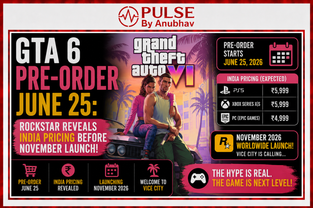 gta6
ps5 pro
gta 6 pre order price in india
gta 6 pre order time india