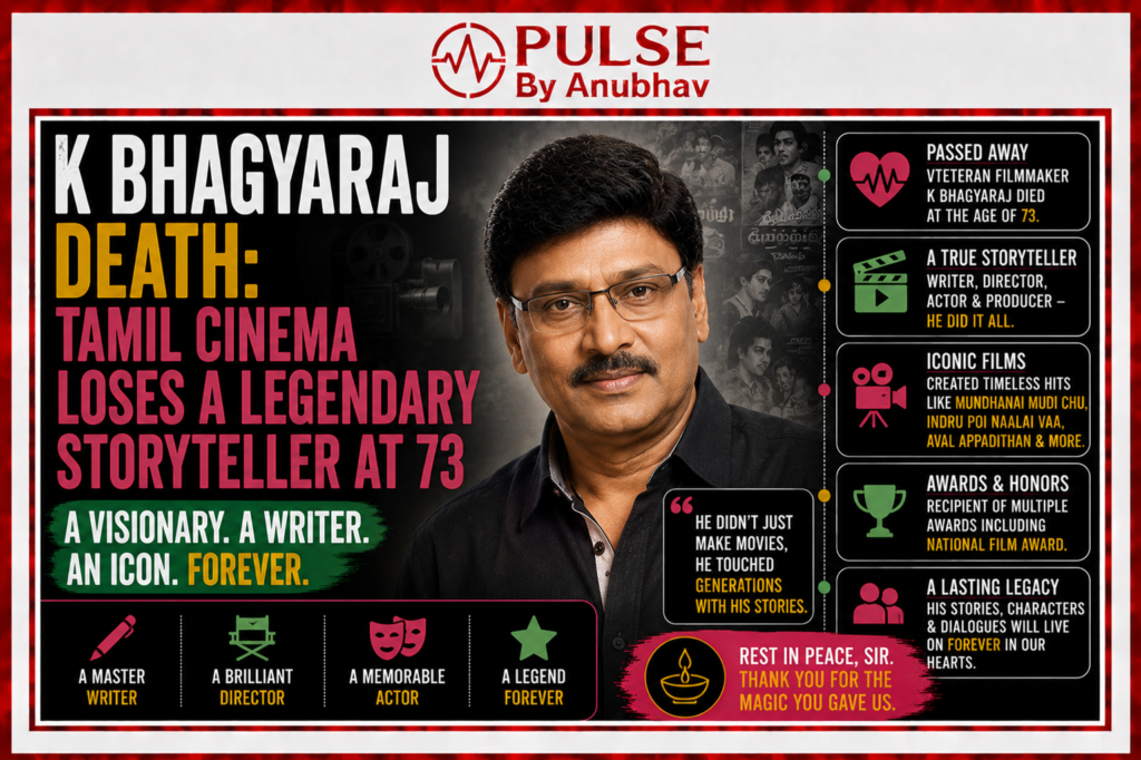 Bhagyaraj latest news
K Bhagyaraj Movies
K Bhagyaraj songs
Bhagyaraj wife
Poornima Bhagyaraj
Praveena Bhagyaraj
Bhagyaraj first wife
Bhagyaraj first Movie