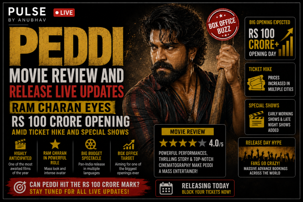 Peddi cast
Peddi movie release date
Peddi meaning
Peddi movie tickets
Peddi song
Peddi Review
Peddi producer
Peddi Director
Peddi Movie Review
Peddi Movie Release LIVE Updates
Peddi Movie First Review
Ram Charan Peddi Movie Review
Peddi Movie Advance Booking Collection
Peddi Movie Box Office Prediction
Peddi Movie Ticket Price Hike
Peddi Movie Special Shows Telangana
Peddi Movie Cast and Release Date
Peddi Movie Story Explained
Ram Charan Peddi Opening Collection
Peddi Movie Public Review
Peddi Movie Trailer Review
Peddi Movie Worldwide Collection
Peddi Movie Early Twitter Reactions
Jagapathi Babu Peddi Role
Janhvi Kapoor Peddi Movie Character
Peddi Movie Songs AR Rahman
Buchi Babu Sana Peddi Movie
Peddi Movie Audience Response
