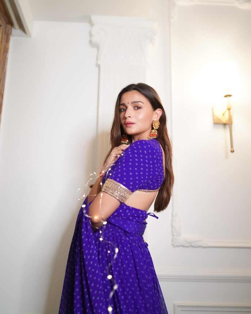 Alia Bhatt in lhenga