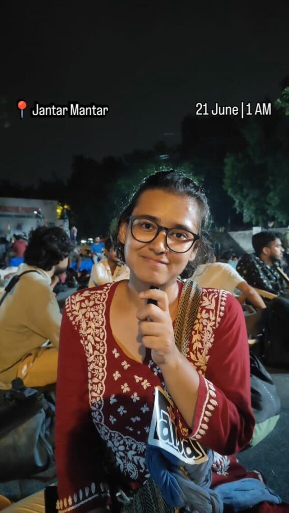 Neha Bora biography
Neha Bora age
Neha Bora wiki
Neha Bora family
Neha Bora education
Neha Bora JNU
Neha Bora AISA president
Neha Bora hunger strike
Neha Bora CJP protest
Neha Bora 23 day hunger strike
Neha Bora Rahul Gandhi press conference
Neha Bora Sonam Wangchuk protest
Neha Bora Instagram
Neha Bora hometown
Neha Bora birthplace
Neha Bora theatre artist
AISA activists protest 2026
AISA activists hunger strike
Cockroach Janta Party protest
CJP protest latest updates