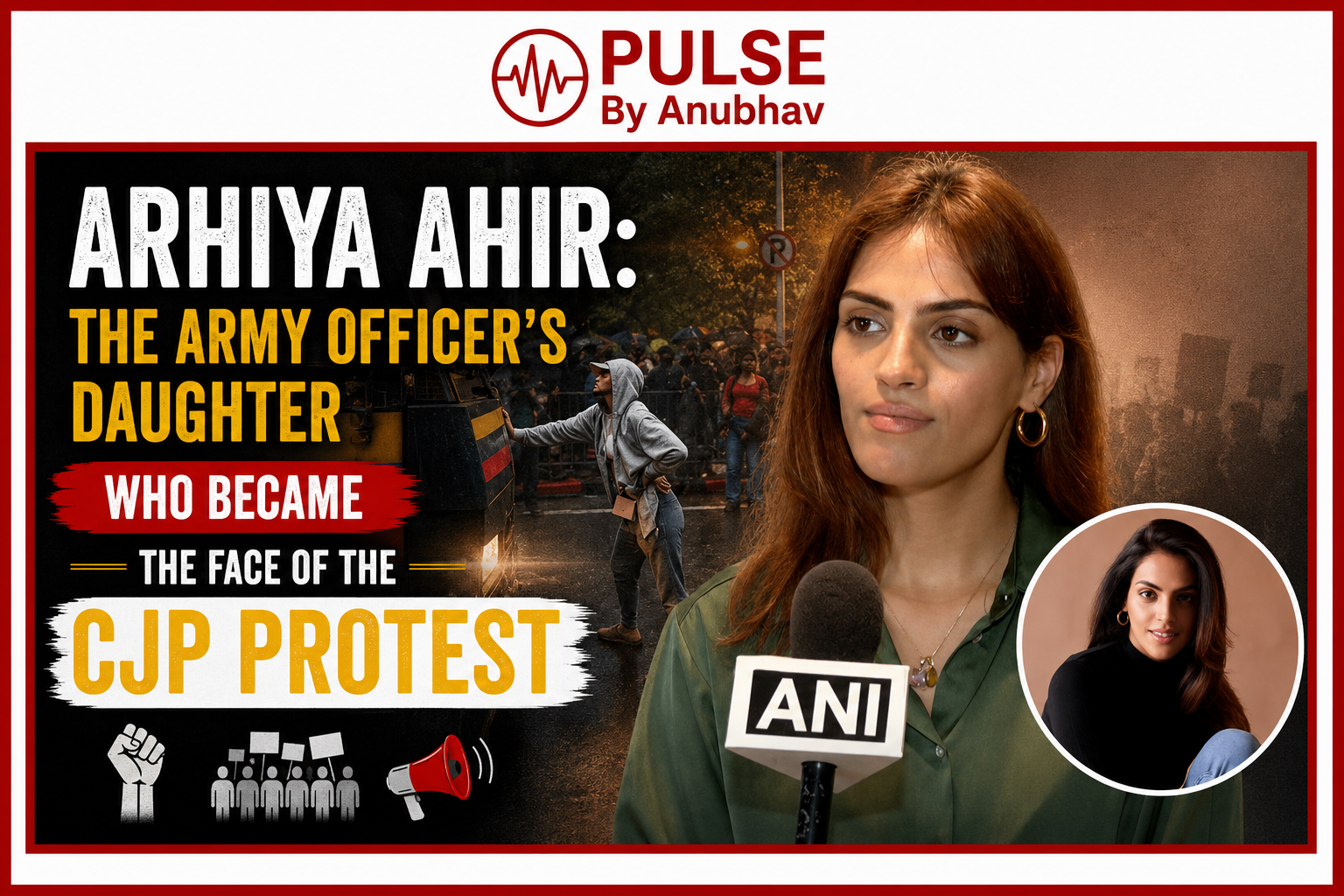 Who is Rhiya Ahir? Rhiya Ahir Biography Rhiya Ahir Age Rhiya Ahir Family Rhiya Ahir Father Rhiya Ahir Education Rhiya Ahir Instagram Rhiya Ahir Husband Rhiya Ahir Profession Rhiya Ahir Movies and Music Videos Rhiya Ahir Rhiyasat Brand Rhiya Ahir Viral Video Rhiya Ahir Police Van Incident Rhiya Ahir CJP Protest Rhiya Ahir NEET Paper Leak Protest Why is Rhiya Ahir Trending? Rhiya Ahir Statement on Trolls Rhiya Ahir 'Mat Kariye Mujhe Support' Video Mumbai CJP Protest News CJP Protest Latest Updates