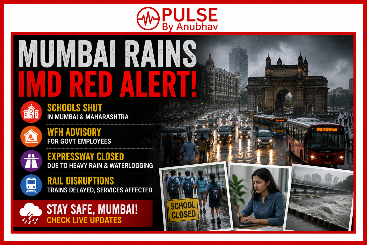 Mumbai rains today Mumbai rains flights Mumbai chawl collapse Rains in Mumbai today LIVE IMD Mumbai rains Rain alert in Mumbai today Mumbai Rains X Navi Mumbai rains