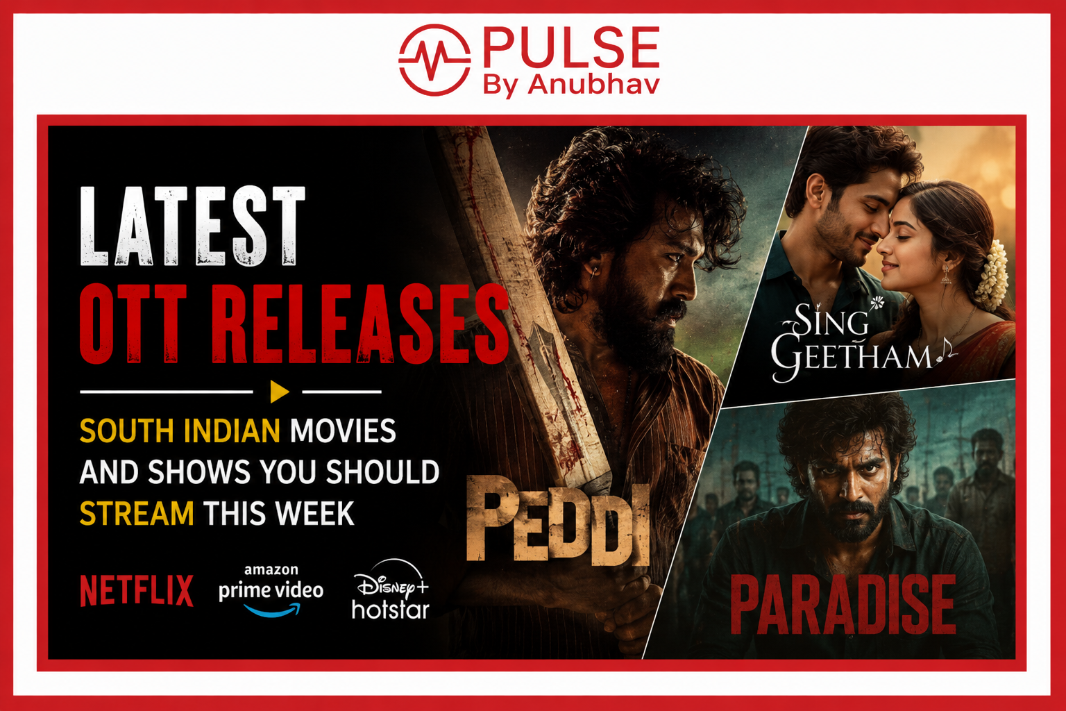 This week ott release Sing geetham ott release date OTT release this week India OTT release this month OTT release Hindi movies list this week OTT releases Today OTT release last week OTT release this week Malayalam