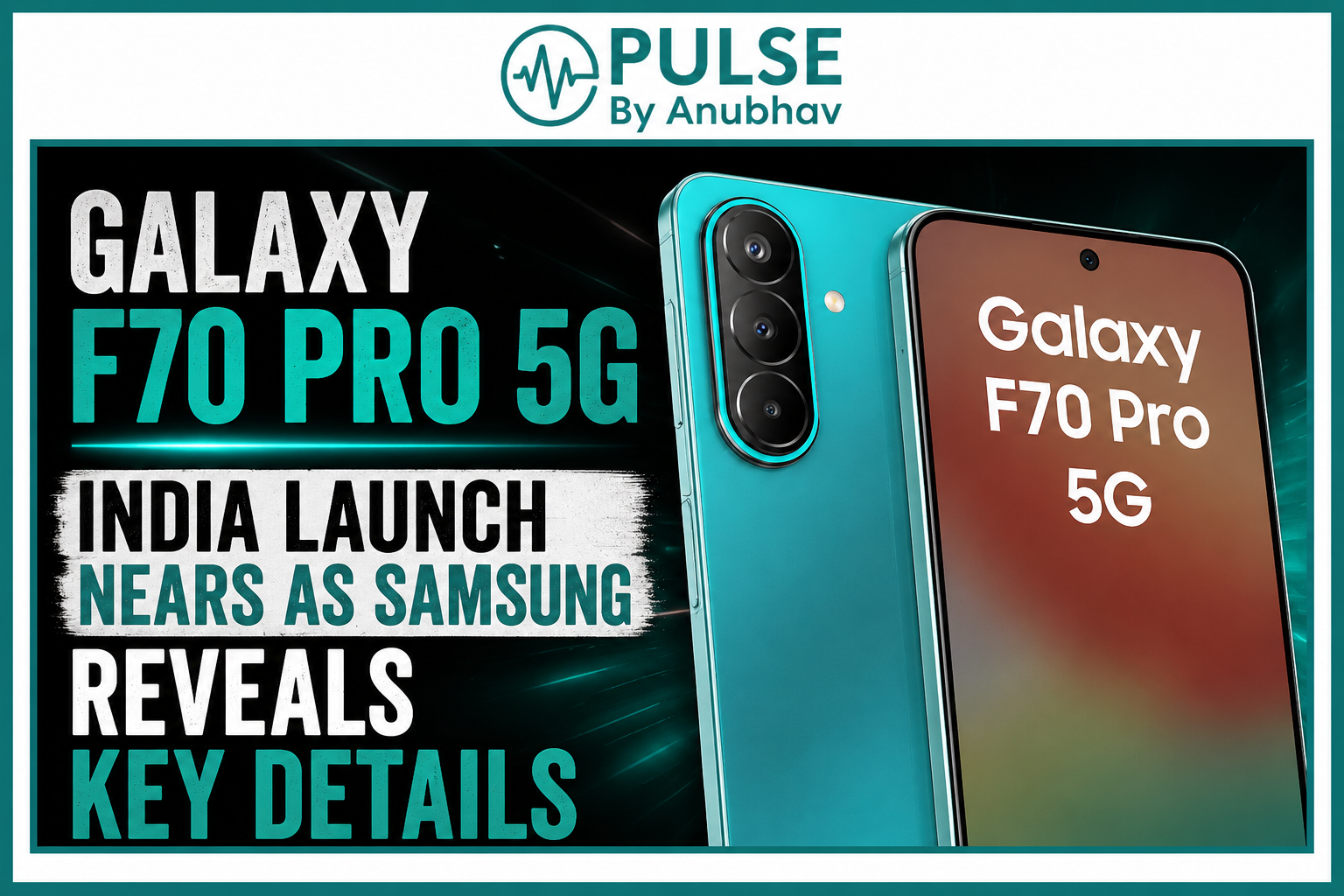 Galaxy F70 Pro 5G price in India Galaxy F70 Pro 5G launch date in India Samsung Galaxy F70 Pro 5G specifications Galaxy F70 Pro 5G Flipkart Samsung Galaxy F70 Pro 5G price Galaxy F70 Pro 5G 8GB RAM price Galaxy F70 Pro 5G camera specifications Galaxy F70 Pro 5G battery and charging Galaxy F70 Pro 5G Snapdragon processor Galaxy F70 Pro 5G vs Galaxy F70e 5G Samsung Galaxy F70 Pro 5G 120Hz AMOLED display Galaxy F70 Pro 5G Aura Green Galaxy F70 Pro 5G Alpha Black Galaxy F70 Pro 5G launch offers Is Galaxy F70 Pro 5G worth buying?