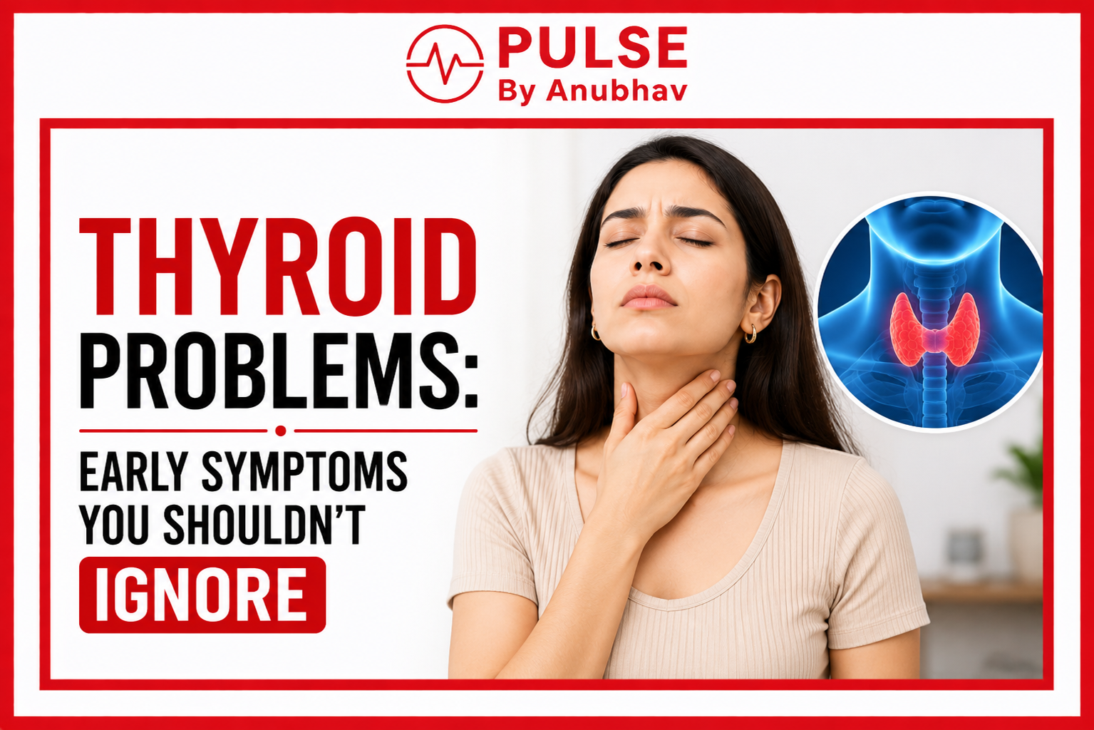 Early symptoms of thyroid in female 20 signs you have a thyroid problem Early symptoms of thyroid in male Early symptoms of thyroid cancer in female What are early warning signs of thyroid problems Thyroid in stomach symptoms in female Thyroid stomach pain after eating How to cure thyroid problems in men