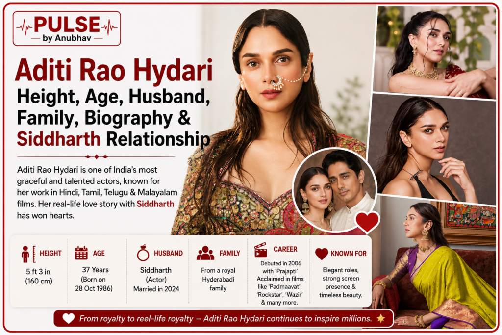 Aditi Rao Hydari first husband