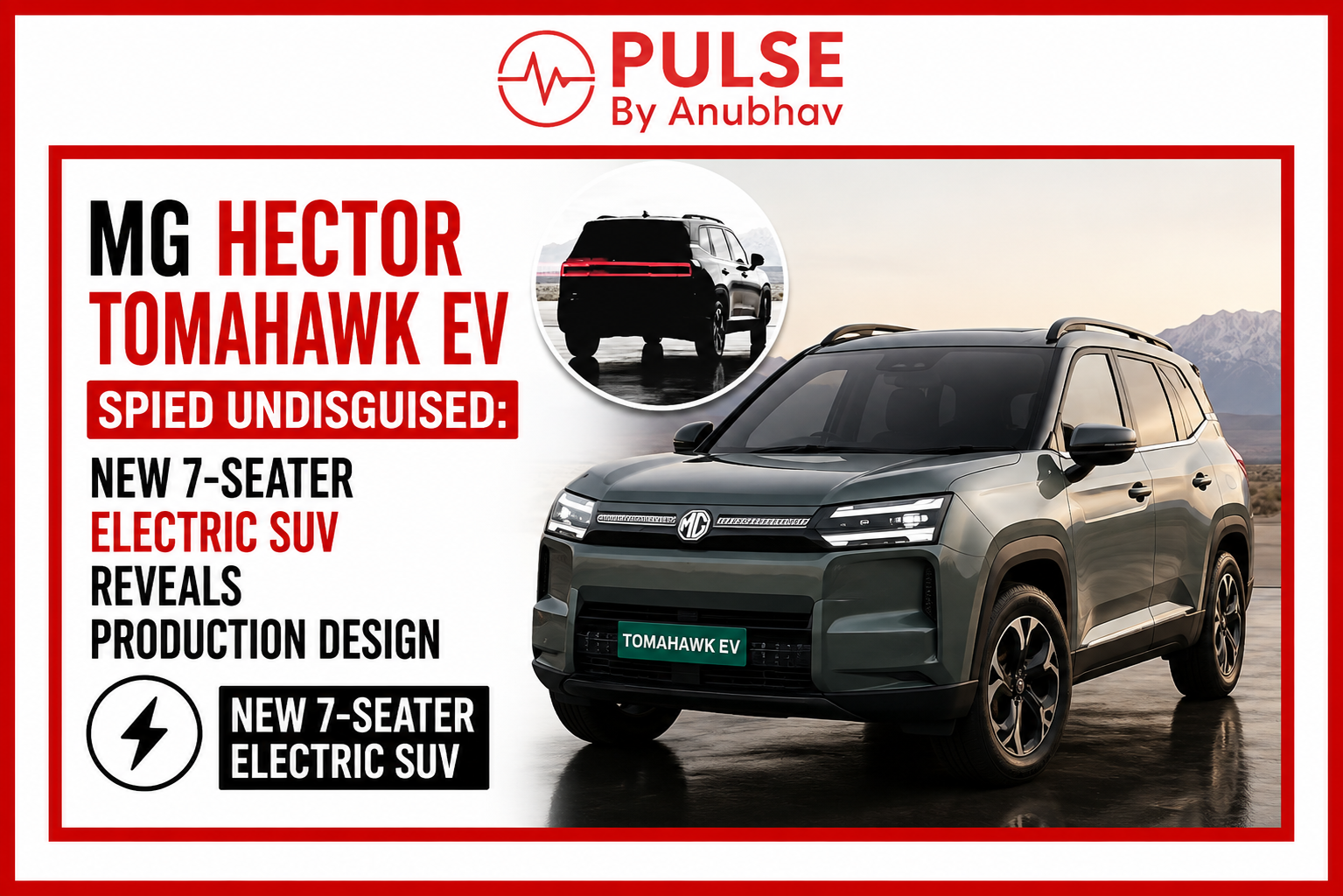 Mg hector tomahawk suv price