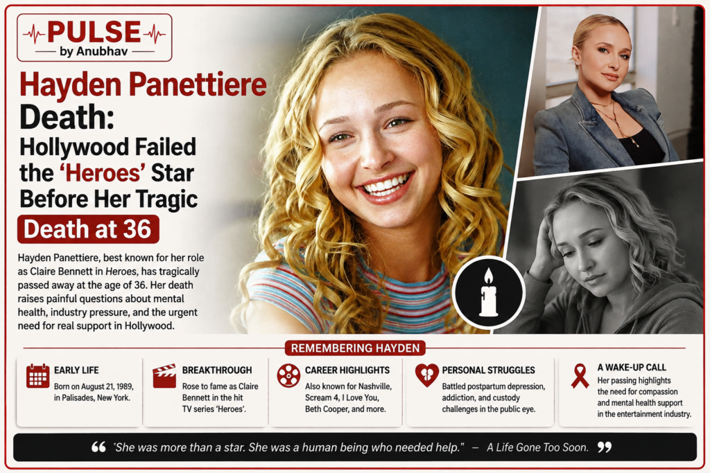 Hayden Panettiere 2026
Hayden panettiere cause of death tmz
Hayden Panettiere Instagram
Hayden Panettiere married
Hayden Panettiere movies
Hayden Panettiere movies and TV shows
Hayden Panettiere songs
Hayden Panettiere book