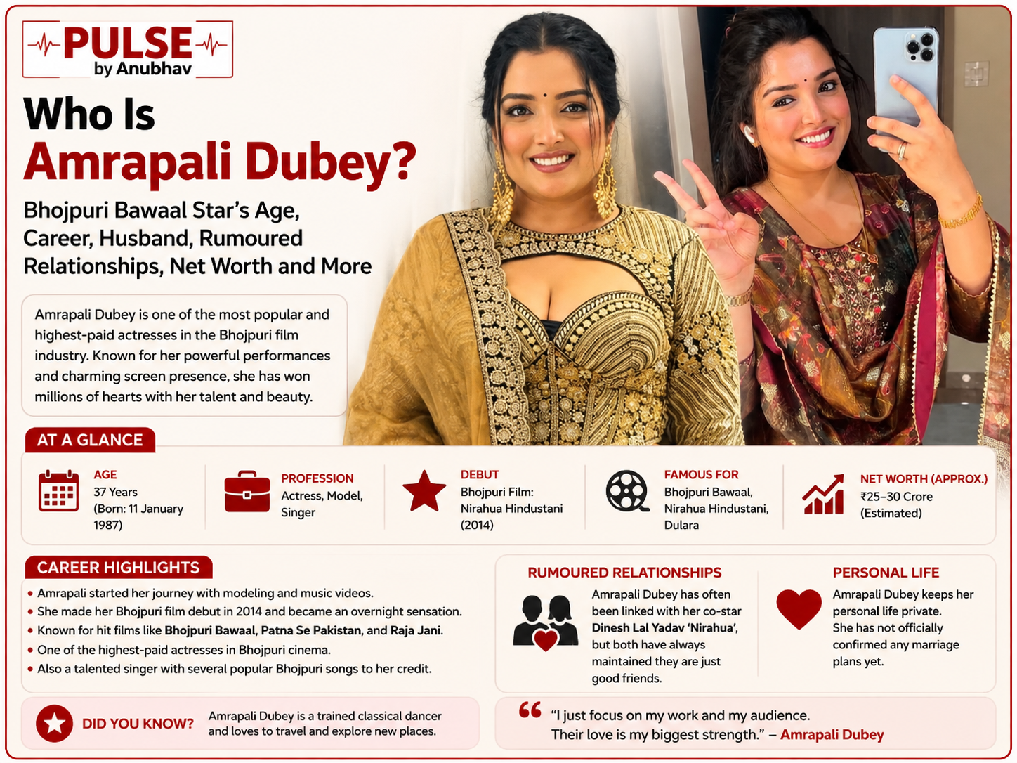 Amrapali Dubey Husband name Amrapali Dubey Net Worth Amrapali Dubey Husband Name and photo Amrapali Dubey weight loss Amrapali Dubey age Amrapali Dubey married or unmarried Amrapali Dubey height and weight Amrapali Dubey age 2026
