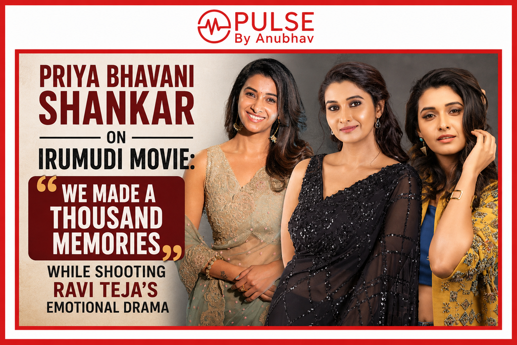 Priya Bhavani Shankar portrait photo and Tamil actress biography
